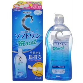 ロート製薬 ロートCキューブ ソフトワンモイストa500ml [フトコンタクトレンズ用消毒液]