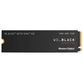 【5/15限定!エントリー&抽選で最大100%Pバック】 WESTERN DIGITAL WDS100T3X0E WD Black [SN770 NVMe SSD (M.2 2280 1TB)]