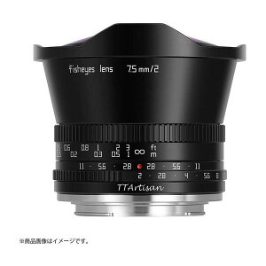 TTArtisan 7.5mm f/2 M43 (B) �u���b�N [���������Y(�}�C�N���t�H�[�T�[�Y)]