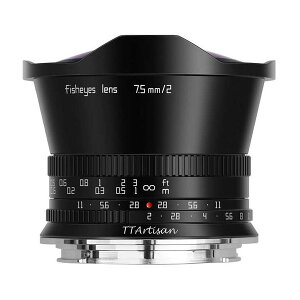 TTArtisan 7.5mm f/2 RF (B) �u���b�N [���������Y(�L���m��RF�}�E���g�EAPS-C)]