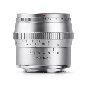 TTArtisan 50mm f/1.2C X(S) �V���o�[ [�J�����p���������Y (�x�m�t�C����X�}�E���g)]