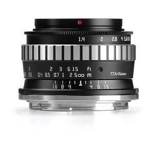TTArtisan 23mm f/1.4C Z (BS) �u���b�N×�V���o�[ �������w [�P�œ_�����Y (�j�R��Z(APS-C))]