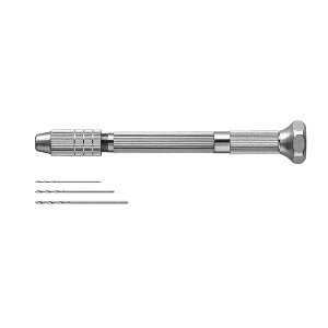 ANEX(兼古製作所) ピンバイス収納式(ドリル付) 0.1〜3.2mm(丸軸径) No.94-S