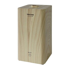 加湿器 1L TEKNOS EL-C015(NB) 木目ナチュラルブラウン 超音波加湿器 木造3畳 コンクリ6畳まで 超音波式 おしゃれ 小型