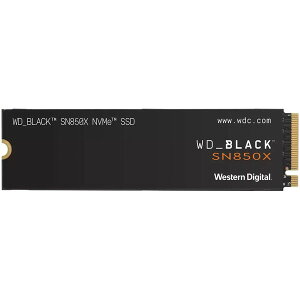 WESTERN DIGITAL WDS100T2X0E WD Black SN850X NVMe [SSD M.2 PCIe Gen 4 x4 with NVM Express 1TB]