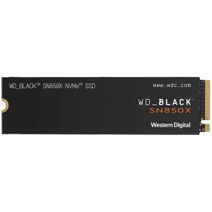 WESTERN DIGITAL WDS200T2X0E WD Black SN850X NVMe [SSD M.2 PCIe Gen 4 x4 with NVM Express 2TB]