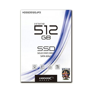 HIDISC HDSSD512GJP3 [2.5inch SATA SSD 512GB] [J[