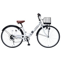 楽天市場】ホワイト（折りたたみ自転車｜自転車・サイクリング 