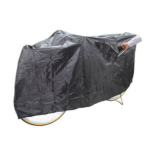 サギサカ 34026 闇に隠れるサイクルカバー ブラック