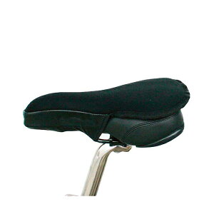 サギサカ 47495 柔らかサドルカバー ブラック