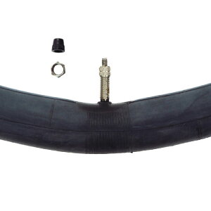 サギサカ 61187 チューブ20X1.5 ヘッター付 ブラック