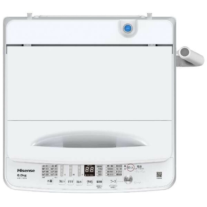 楽天市場】洗濯機 6kg ハイセンス Hisense HW-T60H ホワイト 全  