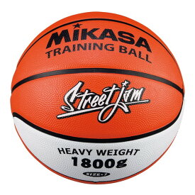 MIKASA B7JMTR-O バスケット トレーニング1.8kg ゴム オレンシ/白