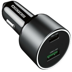 ADTEC ACPD-V100AC ubN [Power DeliveryΉ VK[\Pbg^Cv[d/100W/USB Type-A 1|[g Type-C 1|[g]