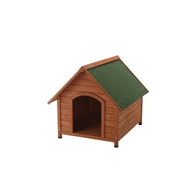 犬小屋 犬 屋外 小型犬 中型犬 木製犬舎 830 ペットハウス 防水 天然木 リッチェル Richell