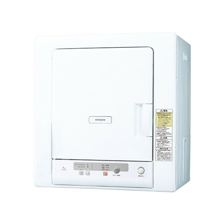 楽天市場】日立 DE-N40HX ピュアホワイト [衣類乾燥機(乾燥4.0kg 