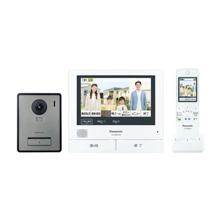 楽天市場】PANASONIC VL-SWE750KF 外でもドアホン [テレビドアホン 