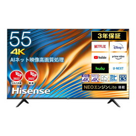 Hisense 55A6H [55V型 地上・BS・110度CSデジタル 4Kチューナー内蔵 液晶テレビ]