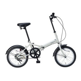 マイパラス MF101-IC アイスグレー [折り畳み自転車 (16インチ)] メーカー直送 小型自転車 ミニベロ アウトドア 快適 サイクリング 街乗り おしゃれ プレゼント