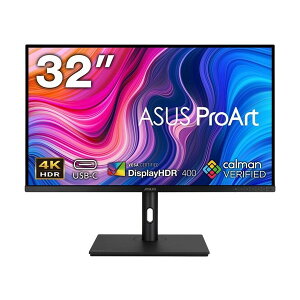 ASUS PA329CV �u���b�N ProArt [32�^ ���C�h �t�����j�^�[ 4K]