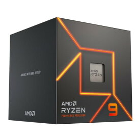 【4/25限定!エントリー&抽選で最大100%Pバック】AMD Ryzen9 7900 With Wraith Prism Cooler 100-100000590BOX [CPU (12C/24T 4.0Ghz 65W)]