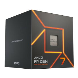 【6/5限定!エントリー&抽選で最大100%Pバック】 AMD Ryzen7 7700 With Wraith Prism Cooler 100-100000592BOX [CPU (8C/16T 3.8Ghz 65W)]