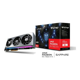 SAPPHIRE SAP-NITRORX7900XTXOCV24GB/11322-01-40G NITRO+ [グラフィックボード (Radeon RX 7900 XTX GAMING OC VAPOR-X 24GB GDDR6)]