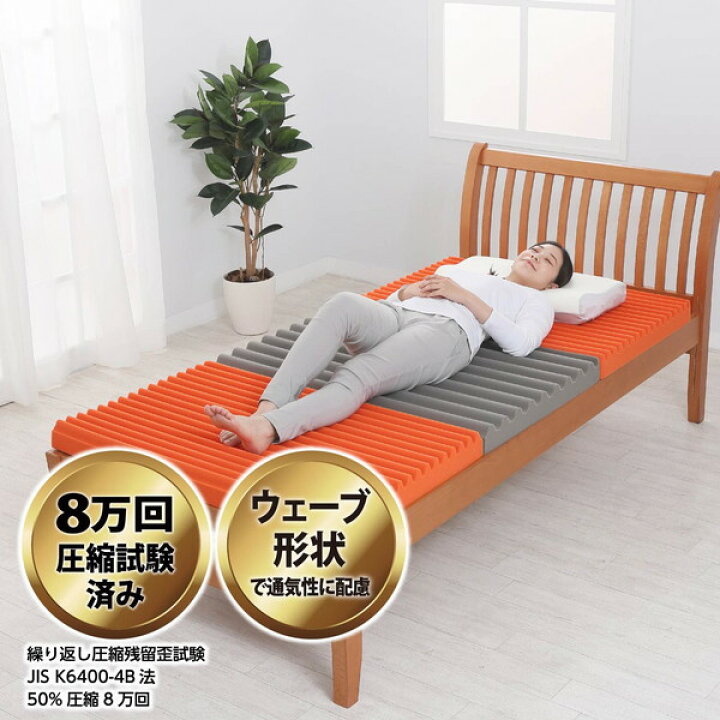 楽天市場】西川 マットレス シングル 高反発 エニーマットPLUS 97×195 
