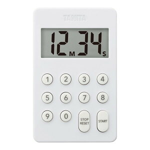 TANITA TD-415-WH �z���C�g 100���v [�f�W�^���^�C�}�[]