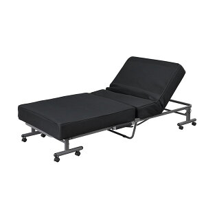 折りたたみベッド 完成品 ポケットコイル リクライニング 14段階 マットレス 介護ベッド シングル ベッド コンパクト 簡易ベッド 折りたたみ 折り畳みベッド シングルベッド 折り畳み OTB-PSN