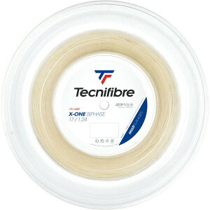 Tecnifibre (テクニファイバー) 硬式テニス用 ガット BOB X-ONE BIPHASE 200mロール ナチュラル 1.30mm TFSR201 NA