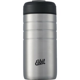Esbit (エスビット) 保温 保冷ボトル サーモマグフリップトップ 450ml シルバー ESMGF450TS