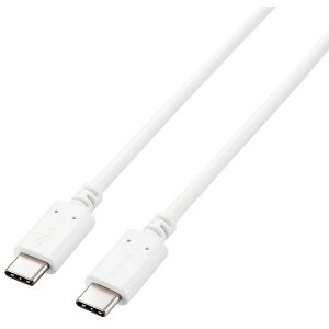 ELECOM U2C-CC5PC10NWH zCg [Type-CP[u USB-C  USB-C [d/f[^]p PDΉ ő100W 5A USB2.0]