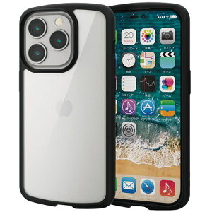 yGg[P5{!1410:00-1623:59z ELECOM PM-A22CTSLFCBK ubN [iPhone14 Pro P[X Jo[ nCubh ϏՌ Ռz y ^ wʃNA]