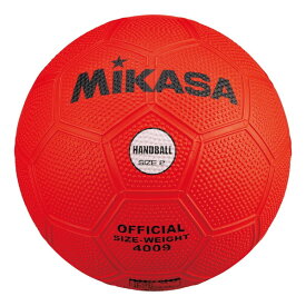 MIKASA 4009-O ハンドボール 屋外用 練習球 2号球 スポーツテスト用 (女子用:一般・大学・高校・中学用) ゴム