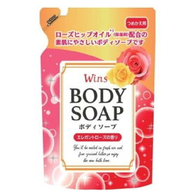 日本合成洗剤 ウインズ ボディソープ エレガントローズの香り つめかえ用 340g