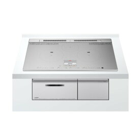 日立 IH クッキングヒーター 単相200V ビルトイン 75cm幅 IH3口 HT-N8STWFS 火加減マイスター N8Tシリーズ 適温調理 ワンタッチ火力ボタン 液晶パネル 見やすい 文字大きい フラット庫内 W平面ヒーター 遠赤外線 シルバー