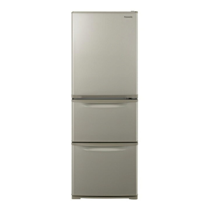 安心の1年保証付き！！ Panasonic 3ドア冷蔵庫 NR-C344CL-N