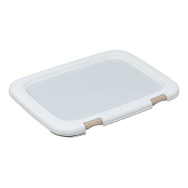 アイリスオーヤマ FMT-635 フチもれしにくいトレーニングペットトレー ホワイト ワイドサイズ メーカー直送