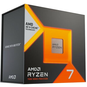 y Ki 3Nۏ z AMD Ryzen7 7800X3D W/O Cooler (8C/16T 4.2Ghz 120W) 100-100000910WOF [ Q[~OvZbT[ ] CPU Ryzen 7 7800X 3D BOX \Pbg AM5