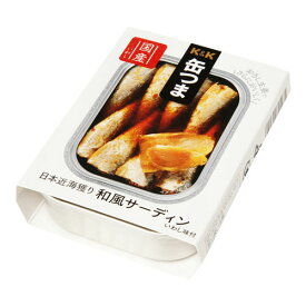 国分 K&K 缶つま 日本近海獲り 和風サーディン 105g ×6 メーカー直送