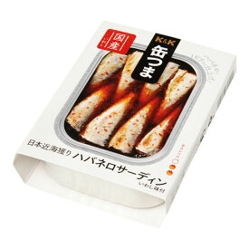 国分 K&K 缶つま 日本近海獲り ハバネロサーディン 105g ×6 メーカー直送