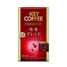 キーコーヒー VP モカブレンド 粉 200g ×6 メーカー直送