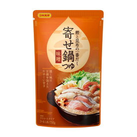 日本食研 寄せ鍋つゆ味噌味 750g ×10 メーカー直送