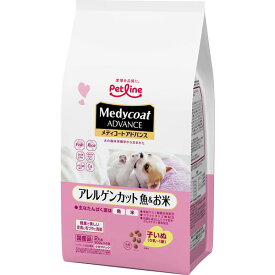 子犬 フード ドッグフード アレルギー ペットフード メディコートアドバンス アレルゲンカット 魚&お米 子いぬ(り乳〜1歳まで) 2kg(500g×4) 国産 ペットライン