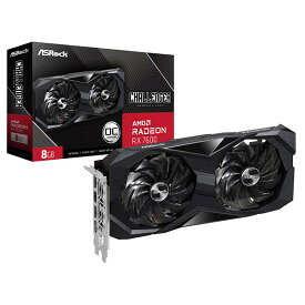 ASRock RX7600 CL 8GO Radeon Challenger 8GB OC [グラフィックボード] 【KK9N0D18P】