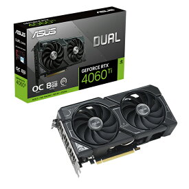 ASUS DUAL-RTX4060TI-O8G NVIDIA Geforce [グラフィックボード]