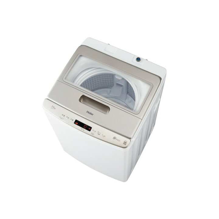 楽天市場】洗濯機 7.5kg ハイアール JW-LD75C(W) ホワイト 縦型 全自動 