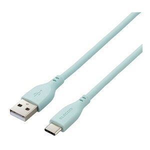 ELECOM MPA-ACSS10GN p[O[ [^CvC P[u (USB A to Type C 1m fɂ 炩 VRf)]