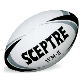 SCEPTRE セプター ラグビー ボール ワールドモデル WM-2 レースレス ブラック×グレー SP14B [5号球]